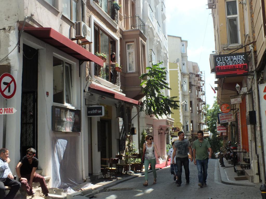 Taksim 9 Suites Apartments Istambul Exterior foto